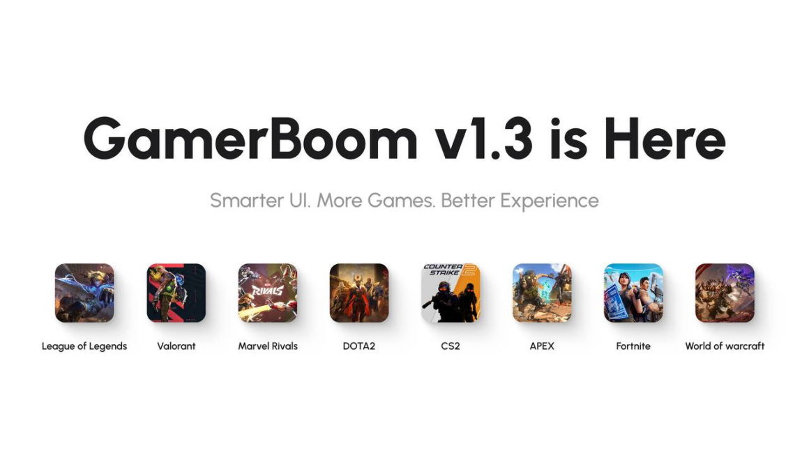 GamerBoom Launches V1.3 Desktop Client to Advance AI-Powered Gameplay Tracking and Incentives